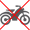 Closed to motorcycles